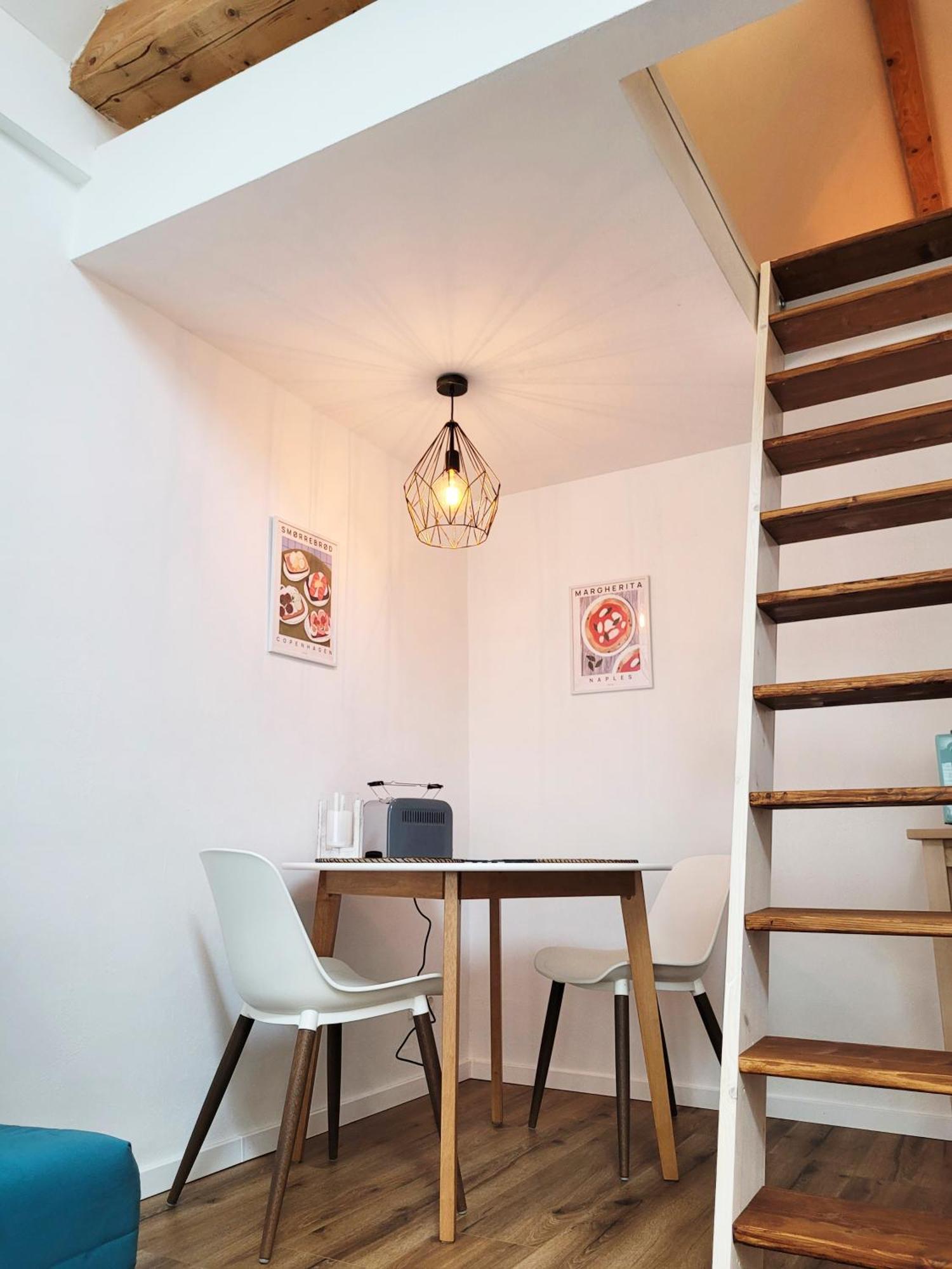 Modernes 1-Zimmer-Apartment Mit Galerie-Schlafkoje Im Skandinavischen Stil Ostenfeld  Екстер'єр фото