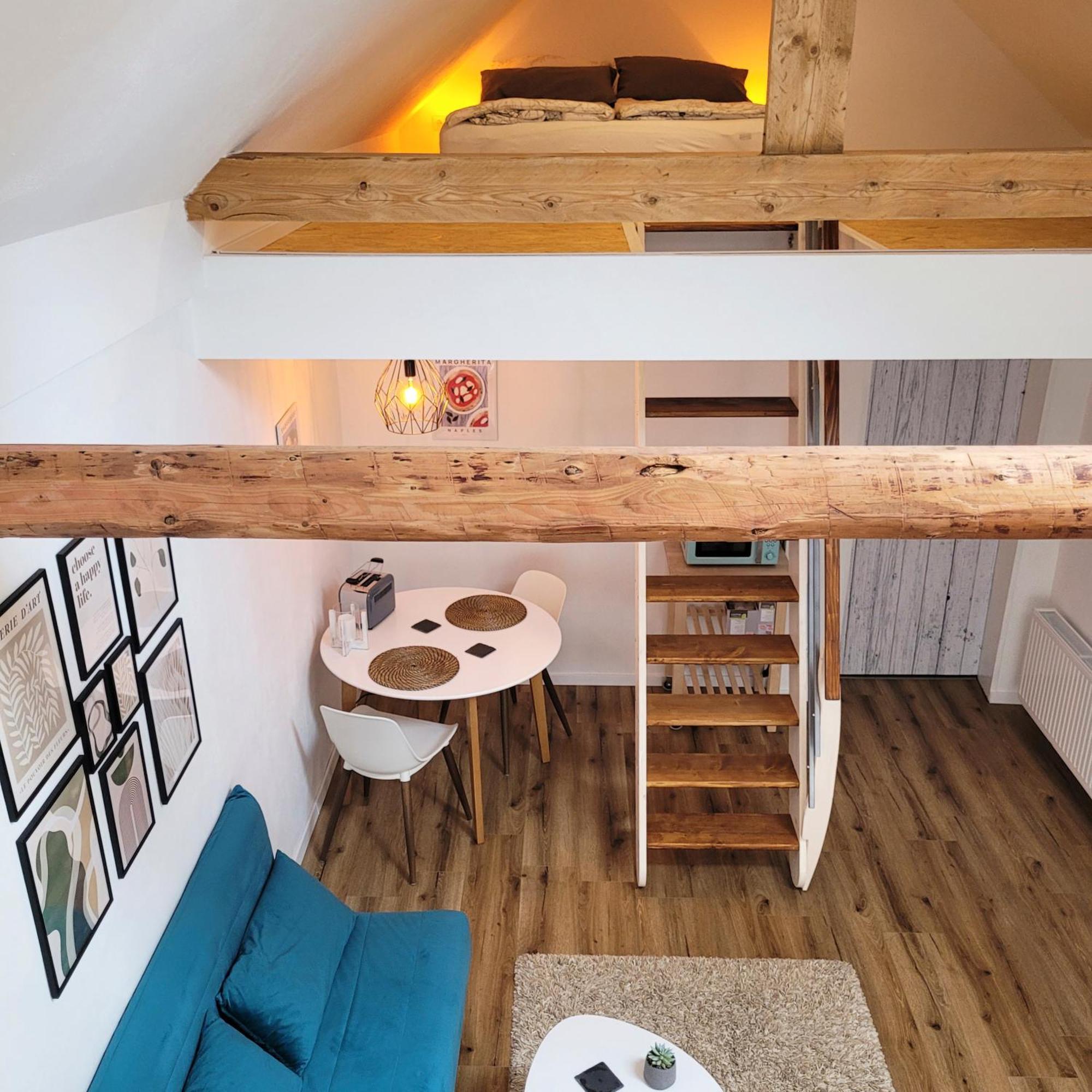 Modernes 1-Zimmer-Apartment Mit Galerie-Schlafkoje Im Skandinavischen Stil Ostenfeld  Екстер'єр фото